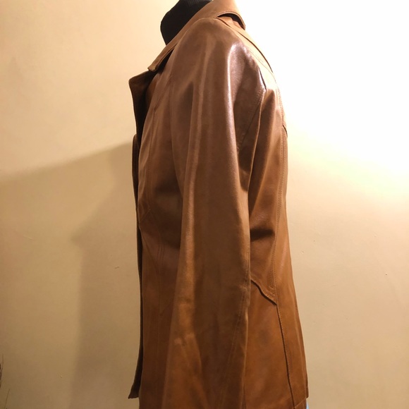 Maxima Ginuwine leather blazer size medium - Picture 2 of 8